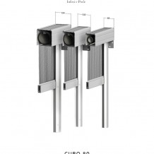 zanzariera verticale cubo 80