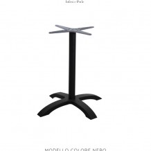 Base tavolo a croce altezza 72 cm in alluminio