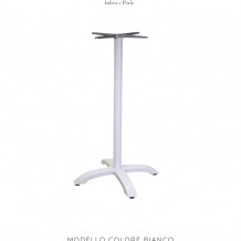 Base tavolo a croce altezza 108 cm in alluminio