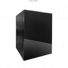 Minibar nero porta a specchio 40 litri