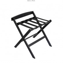 Porta valigie black con sponda (confezione da 2 pezzi)