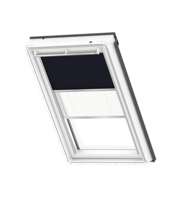 Tenda combinata Oscurante e Plissettata filtrante manuale DFD  ''soluzione notte e giorno''