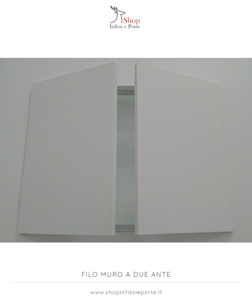 Sportello Filomuro Invisibile A 1 Anta | L30 X H40 Cm | Senza Cornice A Scomparsa - Foto 6